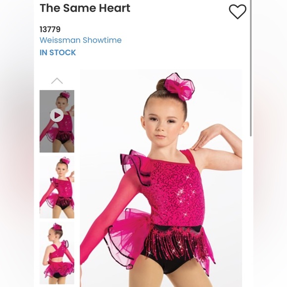 Weissman jazz dance costume - Picture 4 of 4